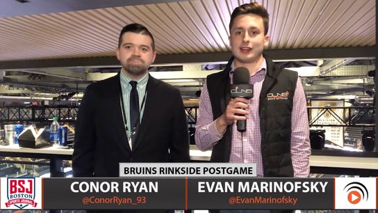 Video: Conor Ryan reacts to Bruins' Game 5 loss to Islanders taken at TD Garden (Bruins)